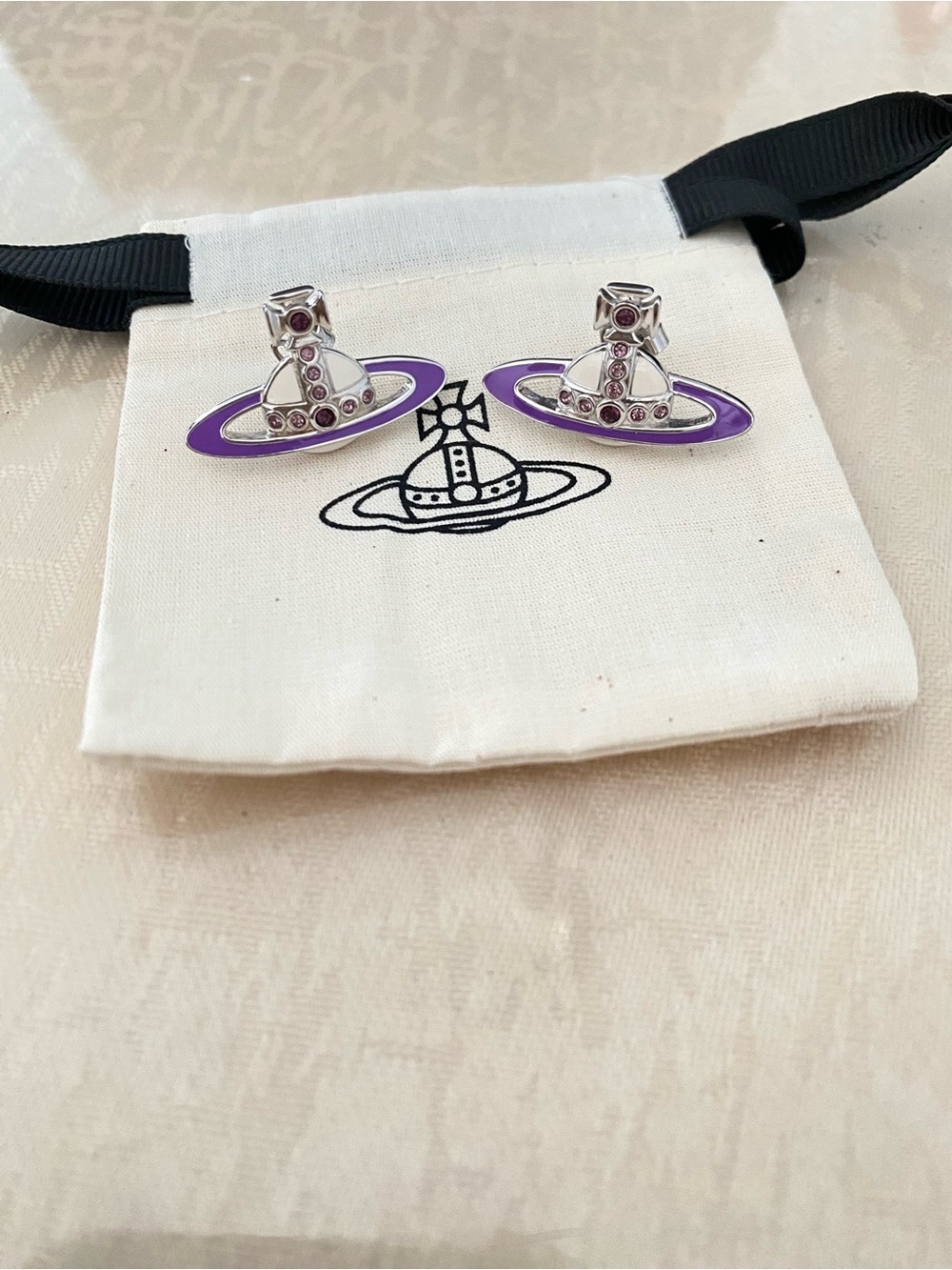 Vivienne Westwood Orb earrings